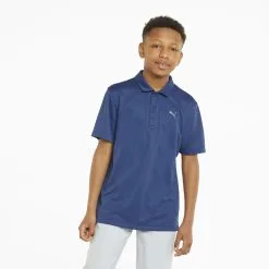 PUMA Golf Boy's Junior Essential Golf Polo -Golf Shop 42ce87ff102e10c29cc69e0f66cb80fb29240358