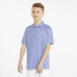 PUMA Golf Boy's Junior Essential Golf Polo -Golf Shop 5175efa23134694a7598635c8e4bc14308bbc396