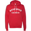 SwingJuice Golf Bushwood Caddie Unisex Long Sleeve Hoodie -Golf Shop SwingJuice Bushwood Caddie Long Sleeve Hoodie Red
