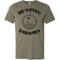 SwingJuice Golf Hunting Birdies Unisex Solid Short Sleeve T-Shirt