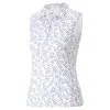 PUMA Golf Girl's MATTR Micro Florals SL Golf Polo