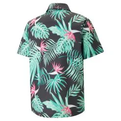 PUMA Golf PUMA X PTC Paradise Button Down Golf Shirt -Golf Shop ebvm3w9bfmtwbopbgba5