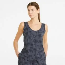 PUMA Golf Women's PUMA X PTC Palm Tank Golf Shirt -Golf Shop ejlrjwn3dnmucesnfuoe