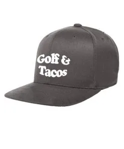 SwingJuice Trucker Unisex Hat Golf & Tacos Dark Grey O/S