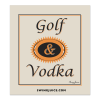 SwingJuice Unisex Sticker Golf Golf & Craft Vodka Tan O/S