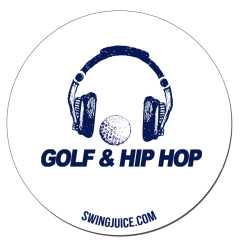SwingJuice Unisex Sticker Golf Golf & Hip Hop White O/S