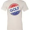 SwingJuice Short Sleeve Unisex T-Shirt Vote Golf