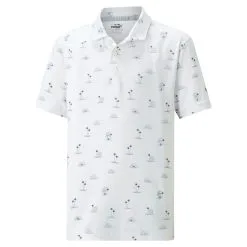 PUMA Golf Boy's CLOUDSPUN Horizons Golf Polo