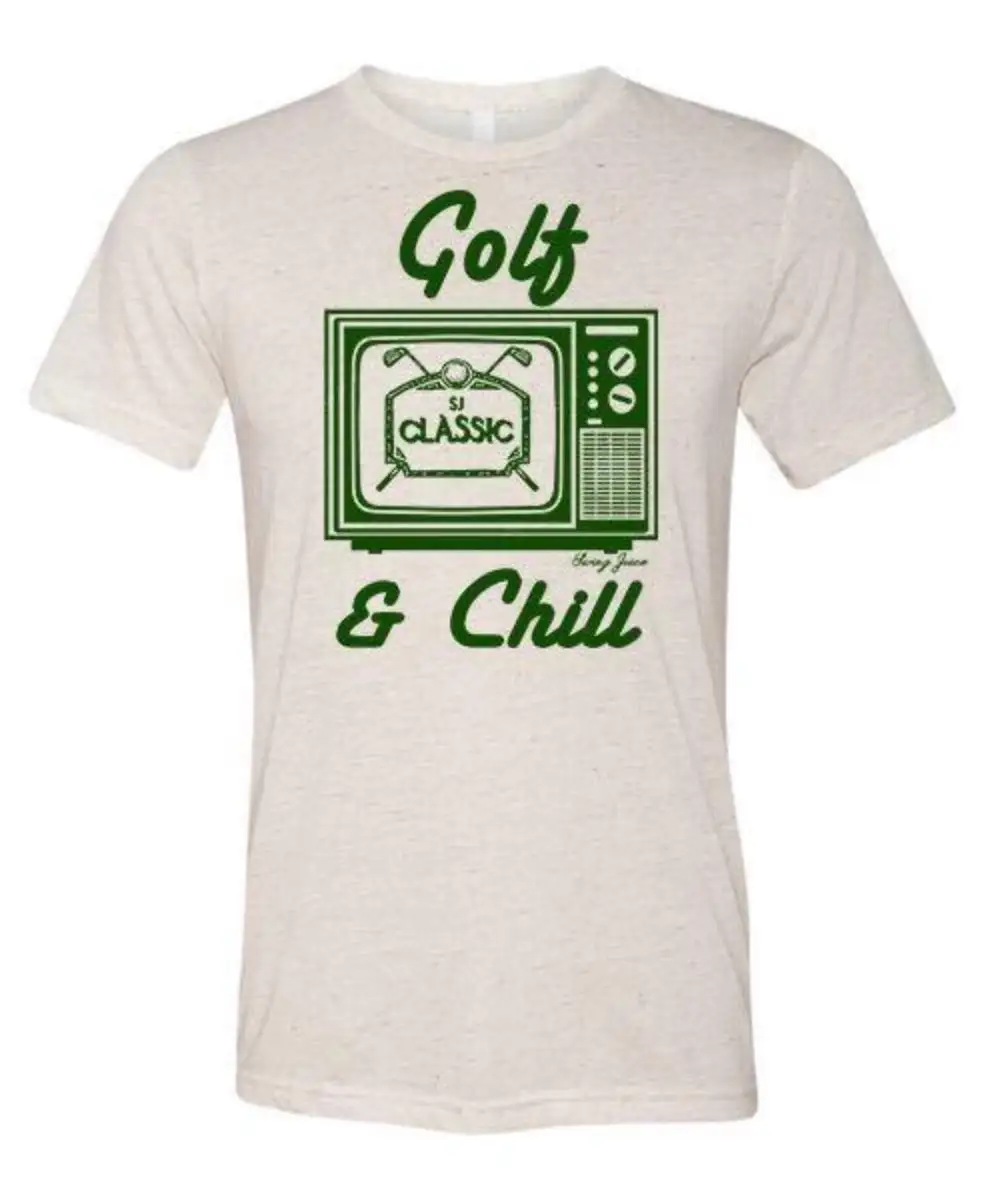 SwingJuice Short Sleeve Unisex T-Shirt Golf & Chill 3 SwingJuice Short Sleeve Unisex T-Shirt Golf & Chill