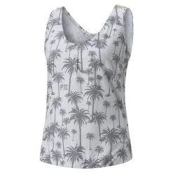 PUMA Golf Women's PUMA X PTC Palm Tank Golf Shirt -Golf Shop lc3wfbnaxmia2bqxgloc