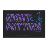 SwingJuice Unisex Sticker Golf Night Putting Black O/S