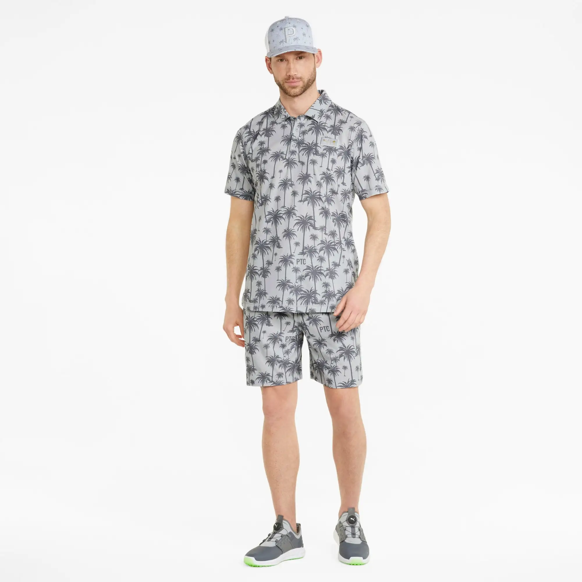 PUMA Golf PUMA X PTC Palm Golf Polo 7 PUMA Golf PUMA X PTC Palm Golf Polo - Image 5