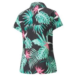 PUMA Golf Women's PUMA X PTC Paradise Camp Golf Shirt -Golf Shop q00w8agxwp2gcglw16c1