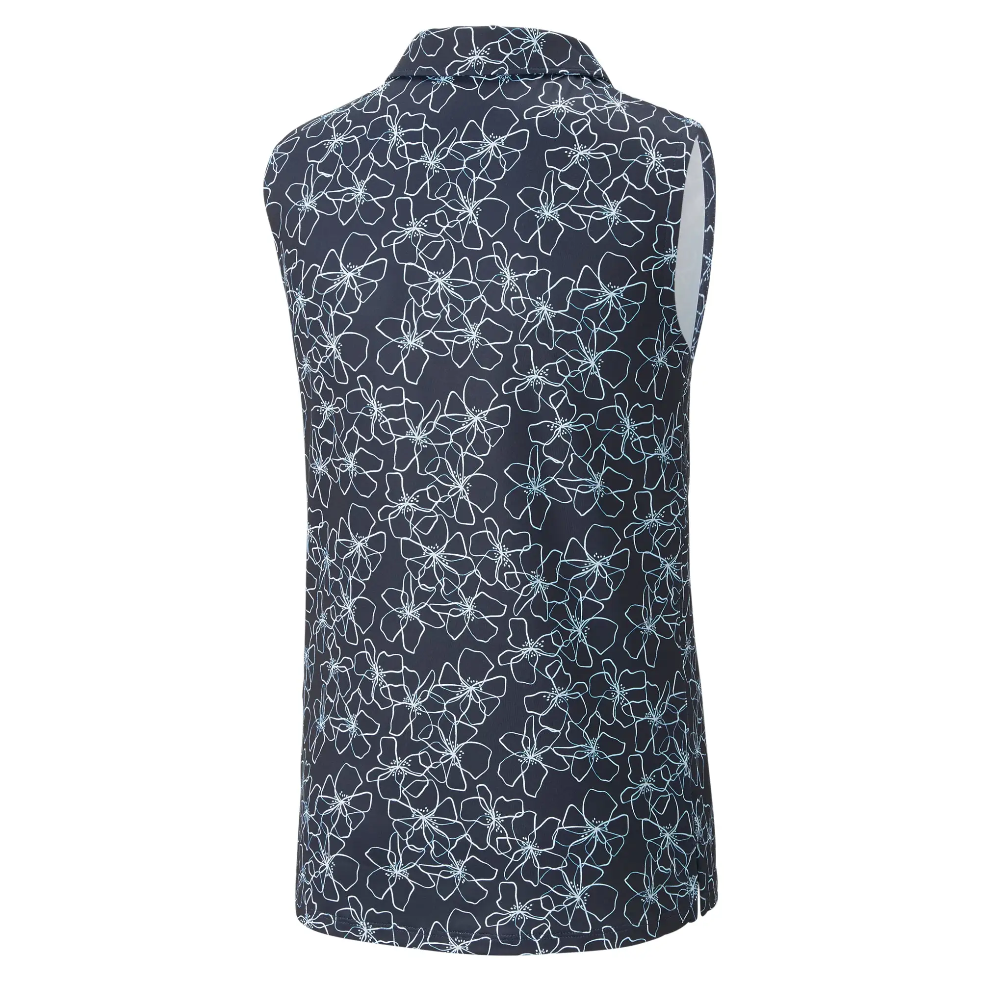 PUMA Golf Girl's CLOUDSPUN Island SL Golf Polo 4 PUMA Golf Girl's CLOUDSPUN Island SL Golf Polo - Image 2