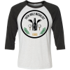 SwingJuice Three Quarter Sleeve Mens Raglan T-Shirt Golf 19th Hole Beer Medalist