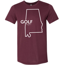 SwingJuice Short Sleeve Unisex T-Shirt Golf Alabama