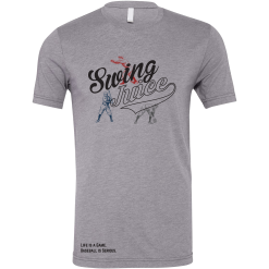 SwingJuice Short Sleeve Unisex T-Shirt Antique Baseball -Golf Shop swingjuice antique baseball unisex short sleeve tee storm grey