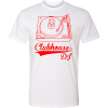 SwingJuice Short Sleeve Unisex T-Shirt Baseball Clubhouse DJ -Golf Shop swingjuice baseball clubhouse dj short sleeve tee white