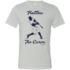 SwingJuice Short Sleeve Unisex T-Shirt Baseball Flatten The Curve
