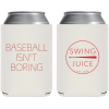 SwingJuice Koozie Official Baseball Isn't Boring