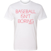 SwingJuice Short Sleeve Unisex T-Shirt Official Baseball Isn't Boring