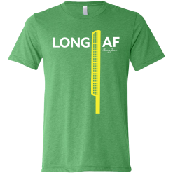 SwingJuice Short Sleeve Unisex T-Shirt Baseball Long AF