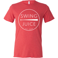 SwingJuice Short Sleeve Unisex T-Shirt Baseball Retro -Golf Shop swingjuice baseball retro short sleeve unisex t shirt red