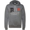 SwingJuice Long Sleeve Unisex Hoodie Golf Bushwood Varsity -Golf Shop swingjuice bushwood varsity long sleeve unisex hoodie deep heather