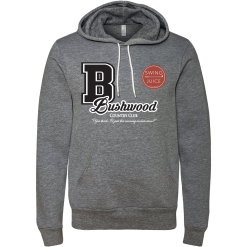 SwingJuice Long Sleeve Unisex Hoodie Golf Bushwood Varsity