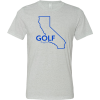 SwingJuice Short Sleeve Unisex T-shirt Golf California -Golf Shop swingjuice california unisex short sleeve tee light grey