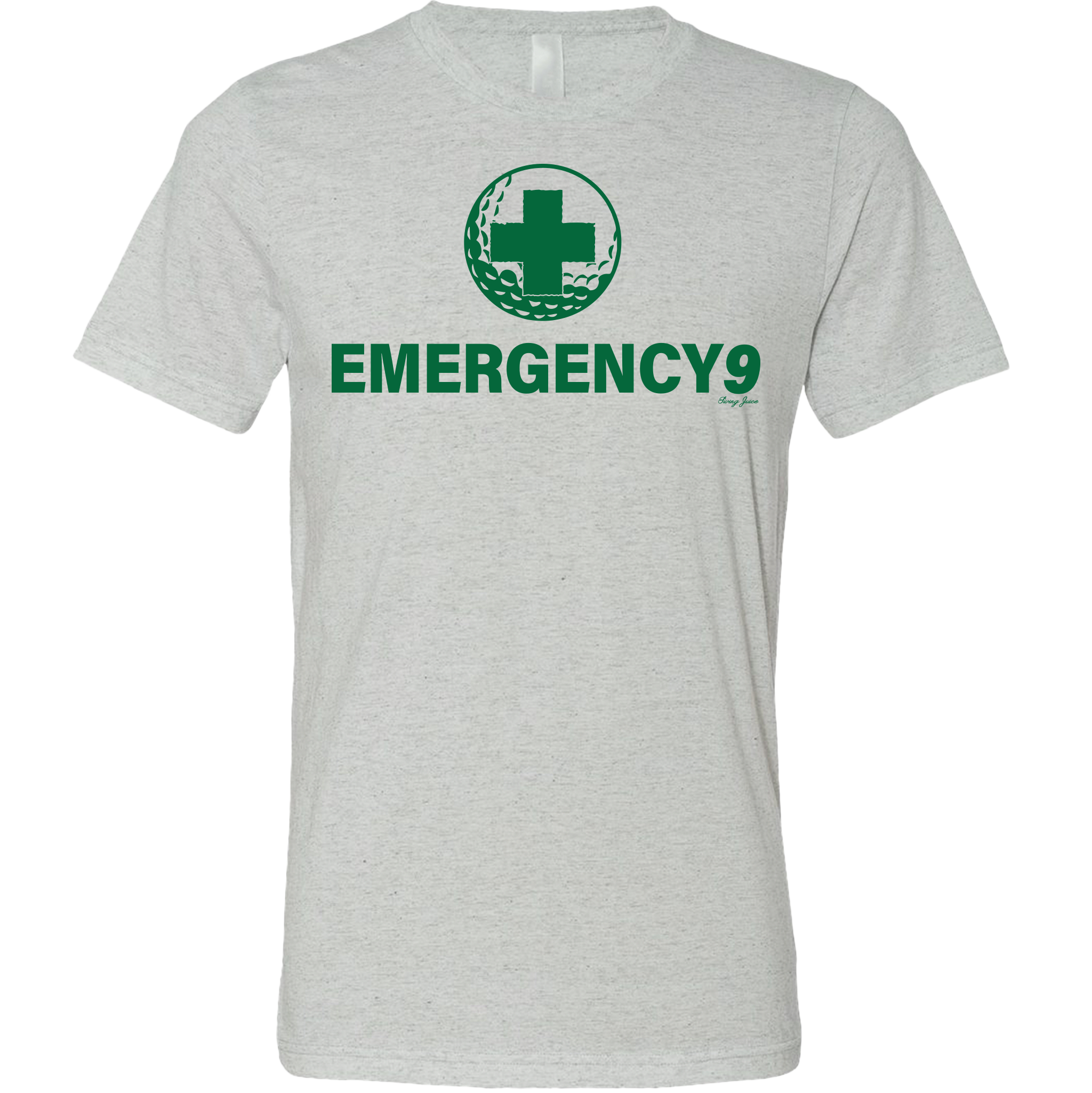 SwingJuice Short Sleeve Unisex T-Shirt Golf Emergency 9 Rescue 3 SwingJuice Short Sleeve Unisex T-Shirt Golf Emergency 9 Rescue