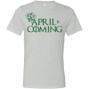 SwingJuice Short Sleeve Unisex T-Shirt Golf April Is Coming