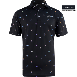 SwingJuice Short Sleeve Men's Performance Polo Golf Birdie