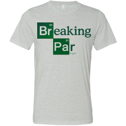 SwingJuice Short Sleeve Unisex T-Shirt Golf Breaking Par