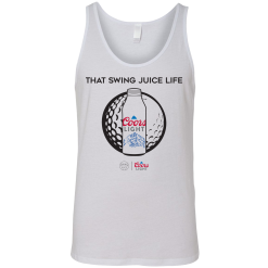 SwingJuice Sleeveless Unisex Tank Top Golf Coors Light