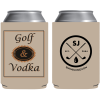 SwingJuice Unisex Koozie Golf Golf & Craft Vodka Tan O/S