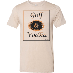 SwingJuice Short Sleeve Unisex T-Shirt Golf & Craft Vodka