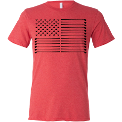 SwingJuice Short Sleeve Unisex T-Shirt Golf Flag -Golf Shop swingjuice golf flag short sleeve tee red