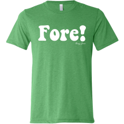 SwingJuice Short Sleeve Unisex T-Shirt Golf FORE!