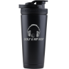 SwingJuice Ice Shaker Unisex Bottle Golf & Hip Hop -Golf Shop swingjuice golf hip hop ice shaker bottle black