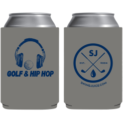 SwingJuice Unisex Koozie Golf Golf & Hip Hop Grey O/S