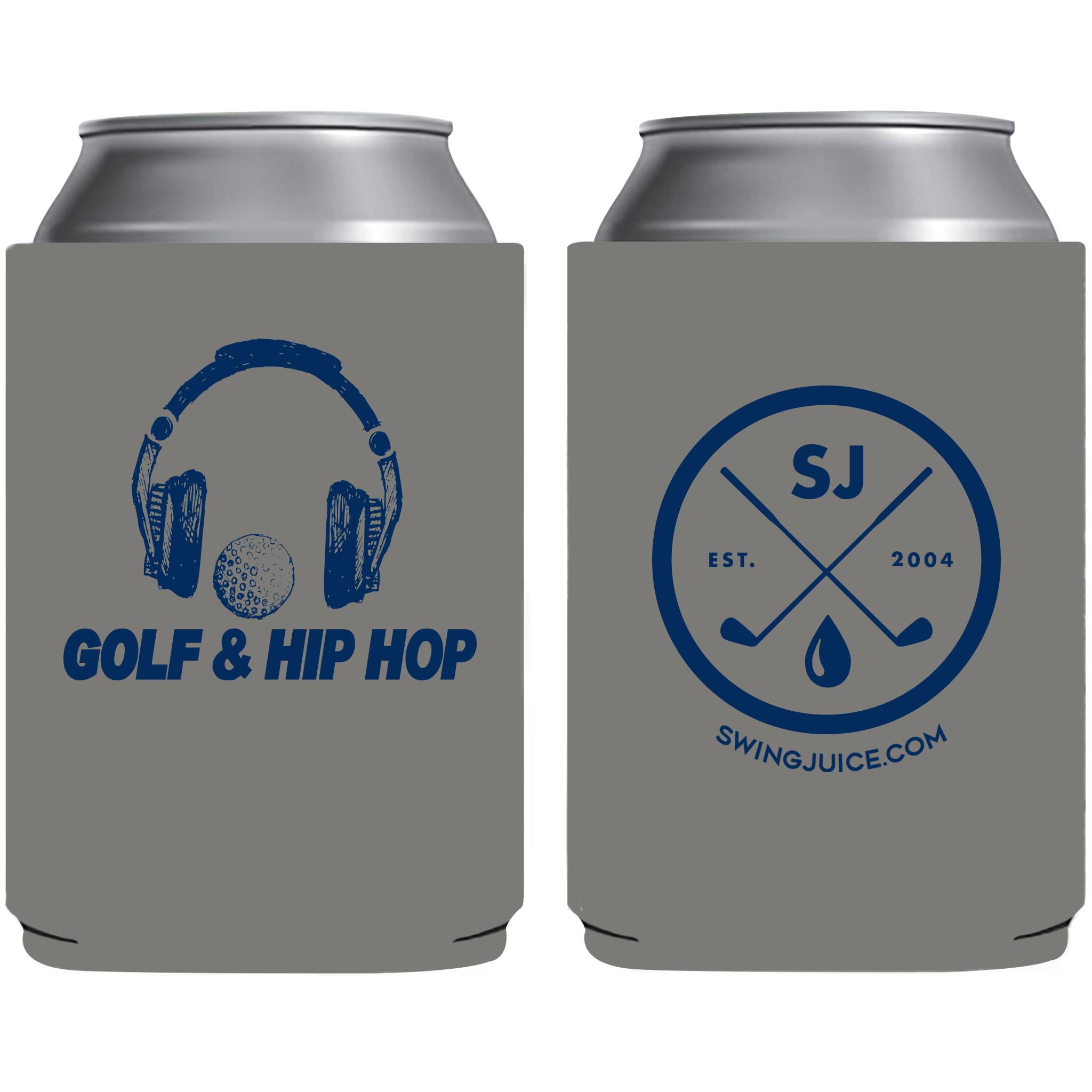 SwingJuice Unisex Koozie Golf Golf & Hip Hop Grey O/S 3 SwingJuice Unisex Koozie Golf Golf & Hip Hop Grey O/S