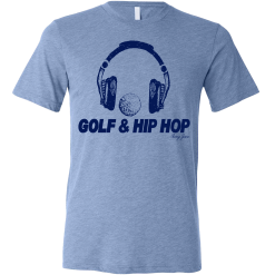 SwingJuice Short Sleeve Unisex T-Shirt Golf & Hip Hop Turntable