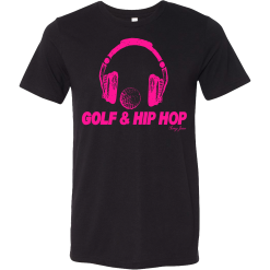 SwingJuice Short Sleeve Unisex T-Shirt Golf & Hip Hop Glow In The Dark