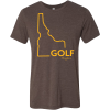 SwingJuice Short Sleeve Unisex T-Shirt Golf Idaho -Golf Shop swingjuice golf idaho unisex short sleeve tee brown
