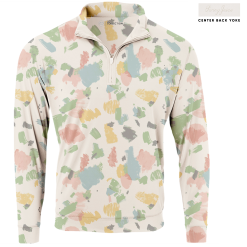 SwingJuice Long Sleeve Men's Performance Quarter Zip Golf Masterpiece