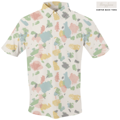 SwingJuice Short Sleeve Men's Performance Polo Golf Masterpiece