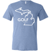 SwingJuice Short Sleeve Unisex T-Shirt Golf Michigan