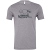 SwingJuice Short Sleeve Unisex T-Shirt Golf Morning Dew -Golf Shop swingjuice golf morning dew unisex short sleeve tee storm gray