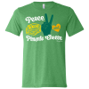 SwingJuice Short Sleeve Unisex T-Shirt Golf Peace, Love & Pimento Cheese -Golf Shop swingjuice golf peace love and pimento cheese short sleeve tee green
